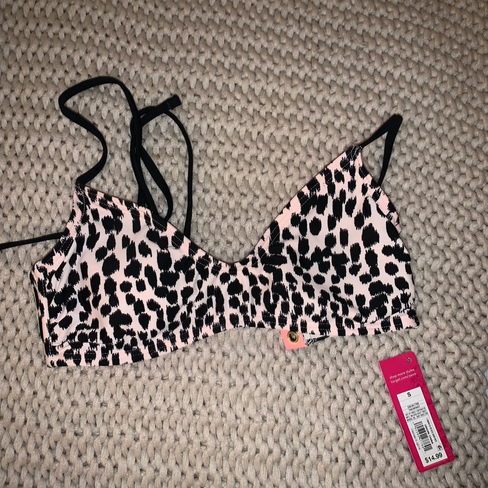 Cheetah leopard swim top